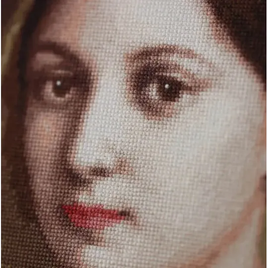 Cross stitch kit "Donna Velata" 37.5 x 46.5 cm S/MK121