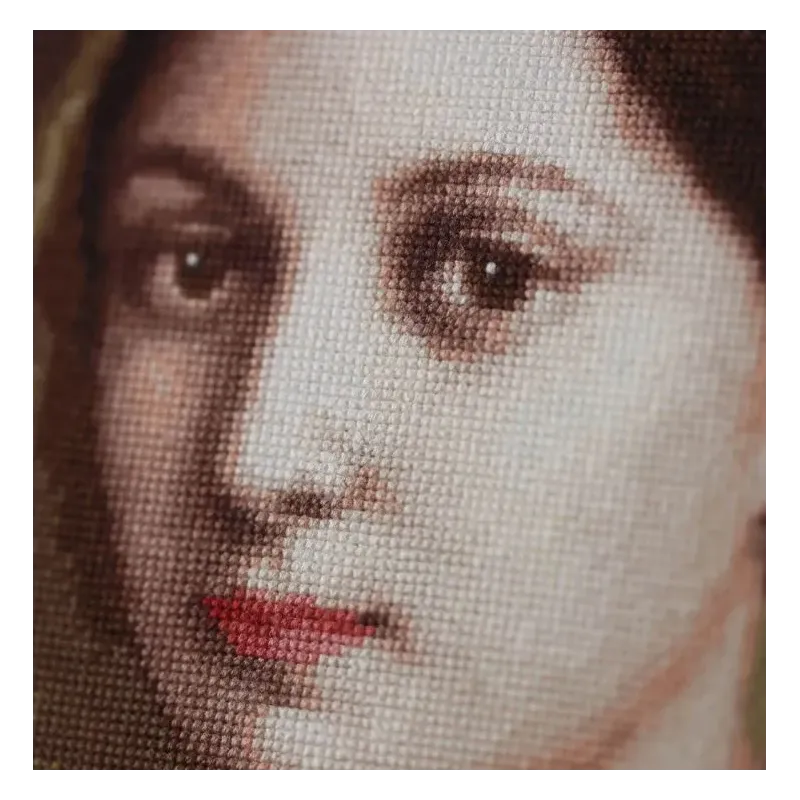 Cross stitch kit "Donna Velata" 37.5 x 46.5 cm S/MK121