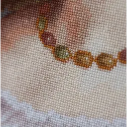 Cross stitch kit "Donna Velata" 37.5 x 46.5 cm S/MK121