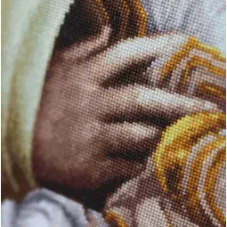 Cross stitch kit "Donna Velata" 37.5 x 46.5 cm S/MK121