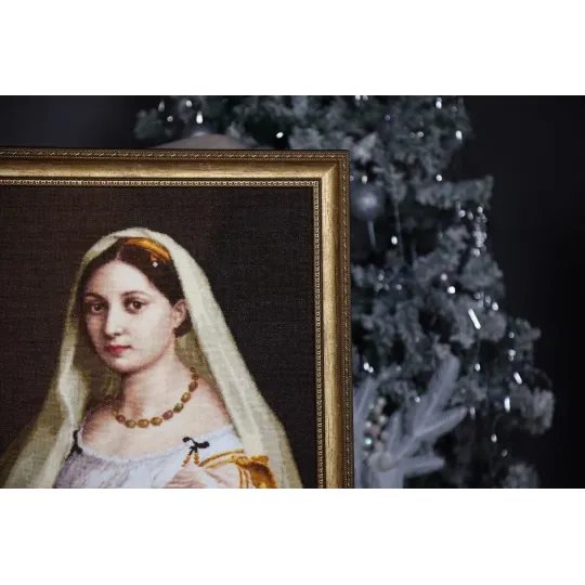 Cross stitch kit "Donna Velata" 37.5 x 46.5 cm S/MK121