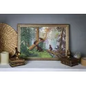 Cross stitch kit "Morning in a pine forest" 43.7 x 29.3 cm S/KR007