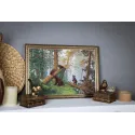 Cross stitch kit "Morning in a pine forest" 43.7 x 29.3 cm S/KR007