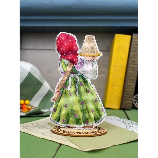Siuvinėjimo kryželiu rinkinys "Velykų desertas" 16*10 cm SR-1356