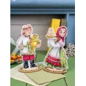 Siuvinėjimo kryželiu rinkinys "Velykų desertas" 16*10 cm SR-1356