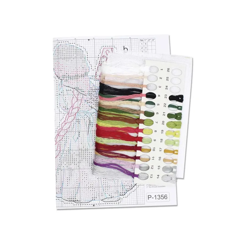 Kit point de croix "Dessert de Pâques" 16*10 cm SR-1356