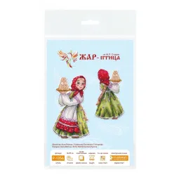 Siuvinėjimo kryželiu rinkinys "Velykų desertas" 16*10 cm SR-1356