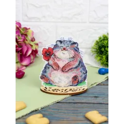 Набор для вышивания крестом "Любитель маков" 10*9 см SR-1351