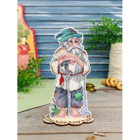 Cross stitch kit "The old fisherman" 20*9 cm SR-1331