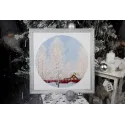 Cross stitch kit "Snow lace" 31.7 x 31.7 cm S/VM047