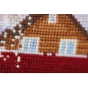 Cross stitch kit "Snow lace" 31.7 x 31.7 cm S/VM047