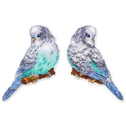 Cross stitch kit "Budgie" 11*9 cm SR-1335