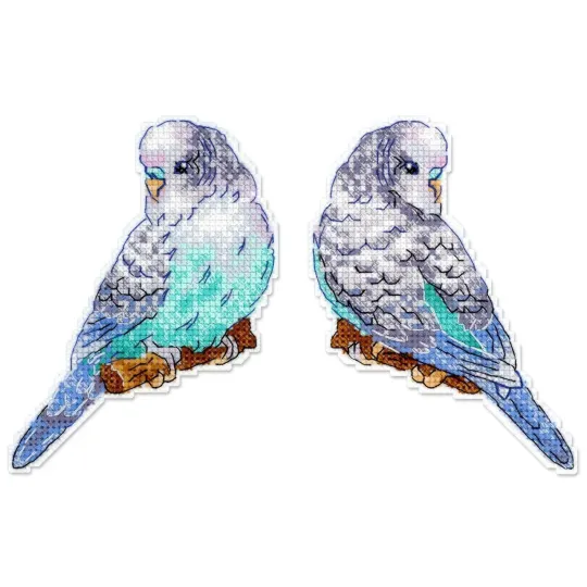 Cross stitch kit "Budgie" 11*9 cm SR-1335