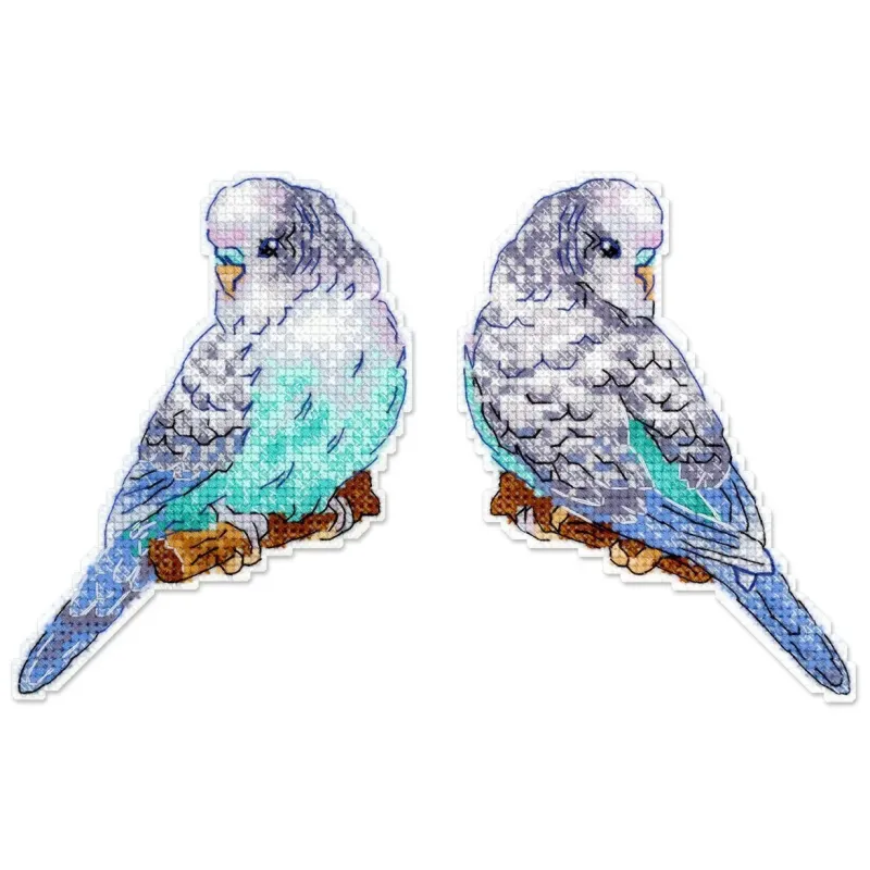 Cross stitch kit "Budgie" 11*9 cm SR-1335