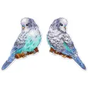 Cross stitch kit "Budgie" 11*9 cm SR-1335
