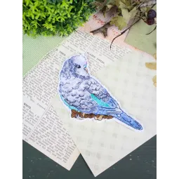 Ristinės siuvinėjimo rinkinys "Gegutė" 11*9 cm SR-1335