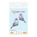 Cross stitch kit "Budgie" 11*9 cm SR-1335
