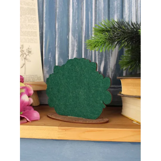 Kryželiu siuvinėjimo rinkinys ant medinio pagrindo "Akimirka puodelyje" 10*12*5 cm SO-159