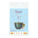 Kreuzstich auf Holzbasis "Ein elegantes Teeservice. Tasse" 5*8 cm SO-144