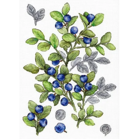 Cross stitch kit "Bilberry" 28*20 cm SNV-931