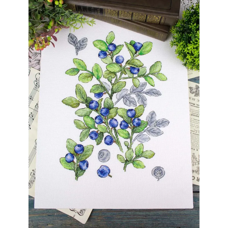 Cross stitch kit "Bilberry" 28*20 cm SNV-931