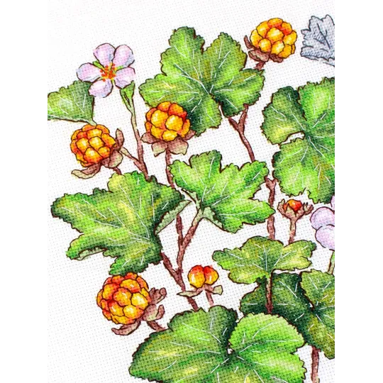 Kit point de croix "Myrtille" 28*19 cm SNV-930