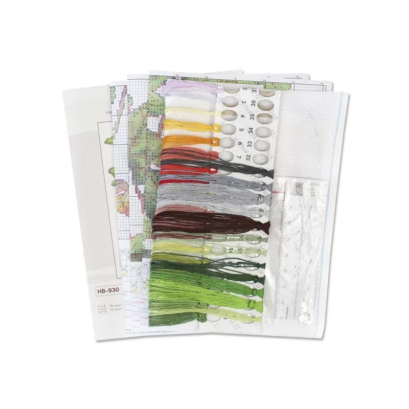 Набор для вышивания крестом "Морошка" 28*19 см SNV-930