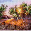 Cross stitch kit "Harmony of nature" 14*14 cm SNV-1019