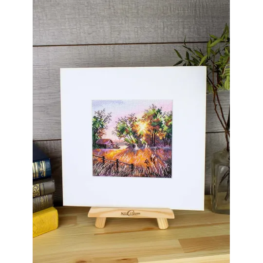 Cross stitch kit "Harmony of nature" 14*14 cm SNV-1019