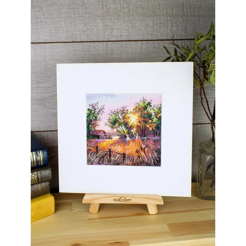 Cross stitch kit "Harmony of nature" 14*14 cm SNV-1019