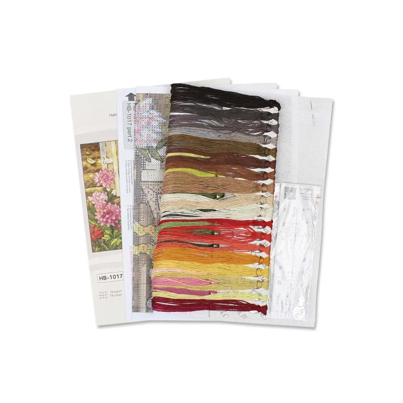 Kreuzstich-Set "Unbeschwerte Kindheit" 19*25 cm SNV-1017