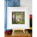 Siuvinėjimo kryželiu rinkinys "Saulėtas miškas" 20*20 cm SNV-1004