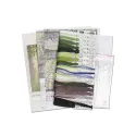 Kit de point de croix "Forêt Ensoleillée" 20*20 cm SNV-1004