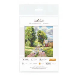Kit de point de croix "Sur une route de campagne" 22*20 cm SNV-1001
