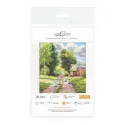 Kit de point de croix "Sur une route de campagne" 22*20 cm SNV-1001