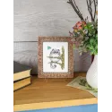 Ristinuka kryžiuko rinkinys "Pūkuotasis natūralistas" 9*7 cm SM-1264
