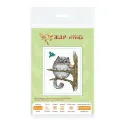 Cross stitch kit "Fluffy Naturalist" 9*7 cm SM-1264