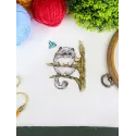 Cross stitch kit "Fluffy Naturalist" 9*7 cm SM-1264