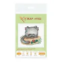 Siuvinėjimo kryželiu rinkinys "Gyvūnas" 7*7 cm SM-1262