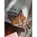 Cross stitch kit "Bookmark. Fox" 9,5 х 9,5 cm SANZ-75