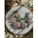 Cross stitch kit "Peony tenderness" 25 х 21 cm SANP-79