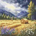 Cross stitch kit "Before the storm" 24,5 х 23,5 cm SANP-78