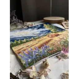 Набор для вышивания крестом "Перед бурей" 24,5 х 23,5 cm SANP-78