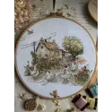 Kit de point de croix "Est-ce vraiment l'été ?" 25,5 x 21,5 cm SANN-41