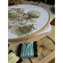 Kit de point de croix "Est-ce vraiment l'été ?" 25,5 x 21,5 cm SANN-41