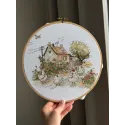 Siuvinėjimo kryželiu rinkinys „Ar tikrai vasara?“ 25,5 x 21,5 cm SANN-41