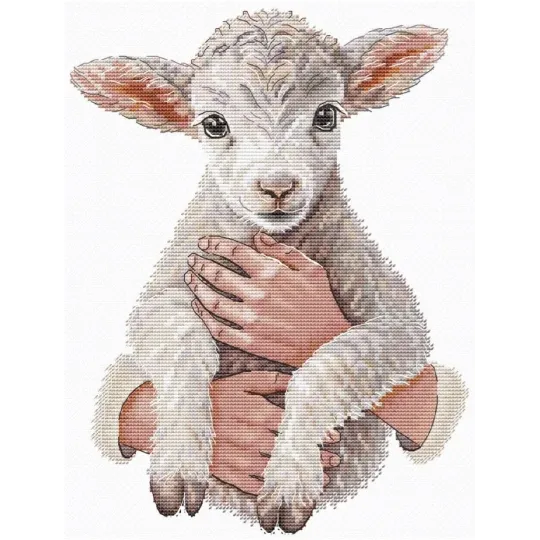Cross stitch kit "Soul in arms" 18 х 23,5 cm SAND-49