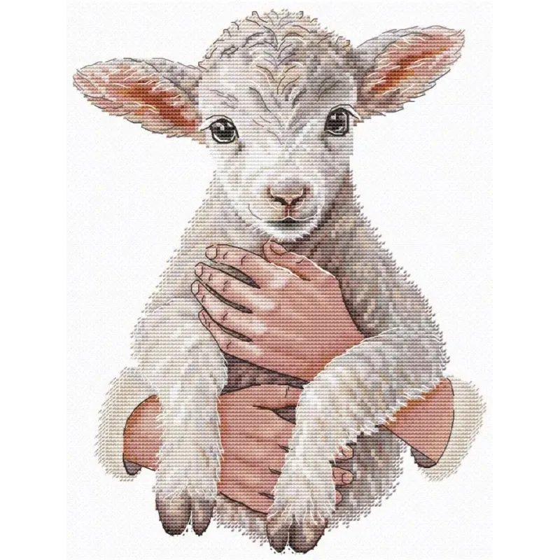 Cross stitch kit "Soul in arms" 18 х 23,5 cm SAND-49