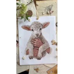 Siuvinėjimo kryželiu rinkinys "Siela glėbyje" 18 x 23,5 cm SAND-49