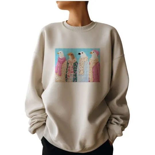 Набор для вышивания крестиком PANNA "Стильные голуби" 23 х 17,5 см PNK-7550